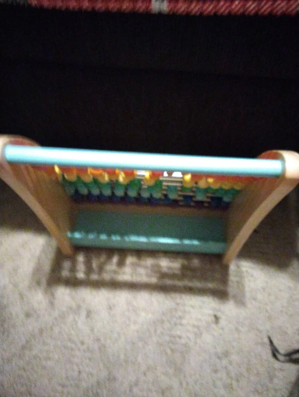 Wooden Rainbow Abacus Toy - Multicolor #388